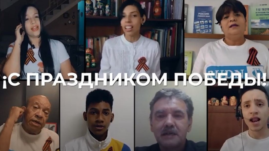 VIDEO: Venezolanos cantan en ruso la emblemática canción 'Día de la Victoria' con motivo del 76 aniversario del triunfo sobre la Alemania nazi