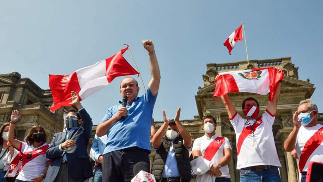 Denuncian a un excandidato presidencial peruano que apoya a Keiko Fujimori por "amenazar de muerte" a Pedro Castillo