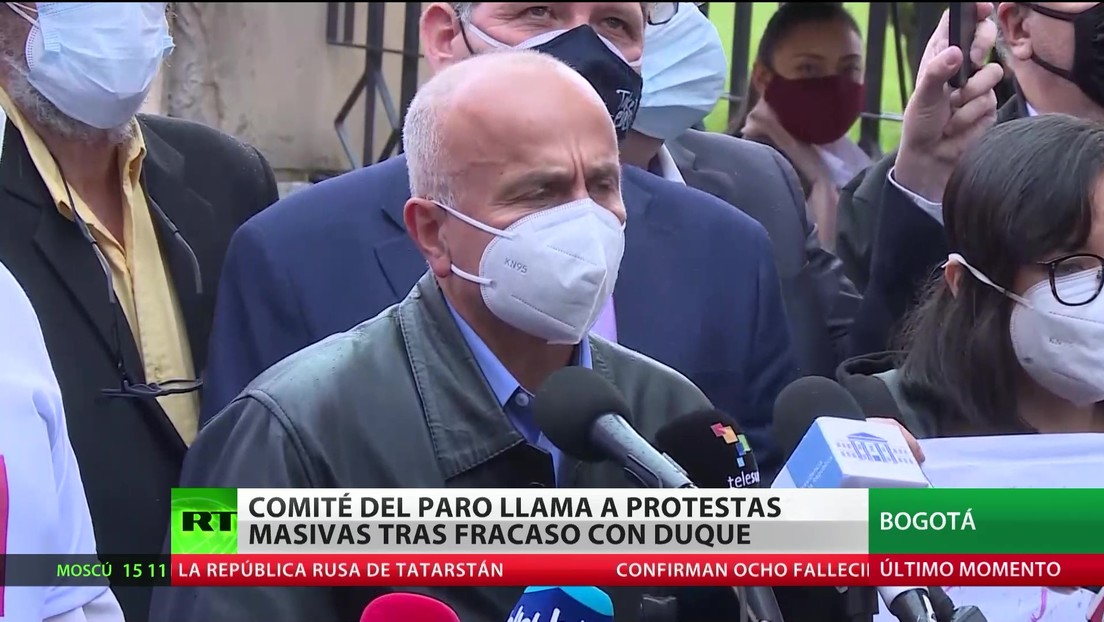 Colombia: El Comité del Paro convoca protestas masivas tras la falta de acuerdo con Duque