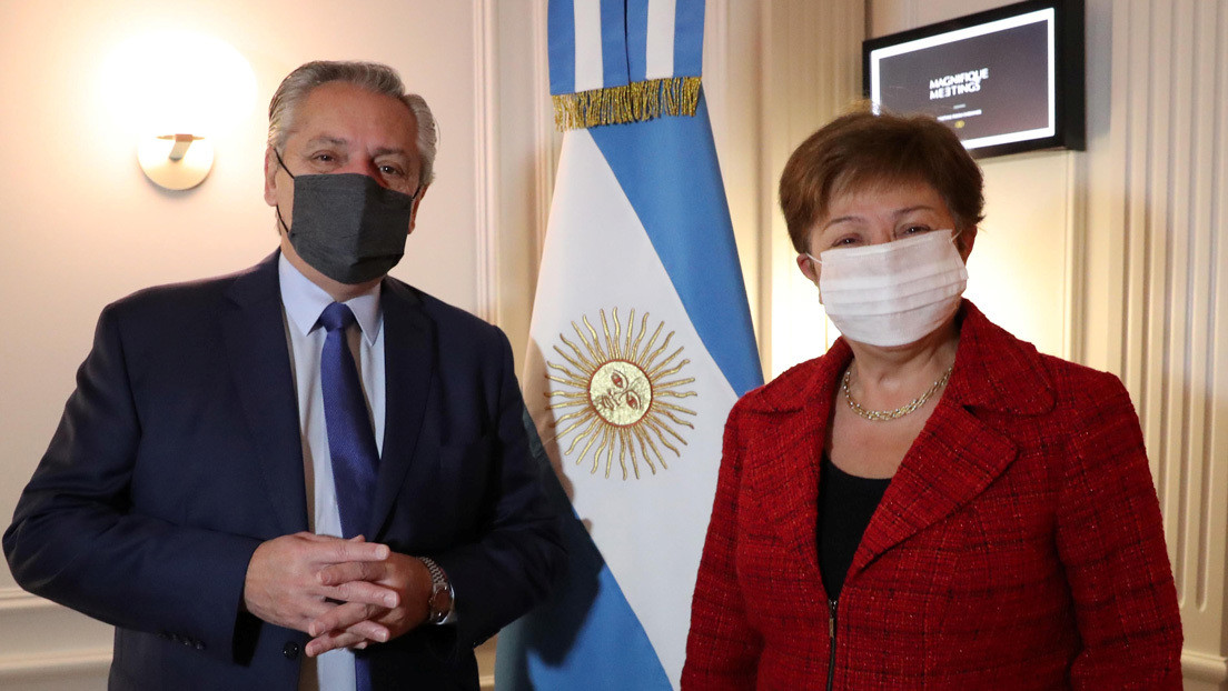 "Una reunión muy franca": Alberto Fernández se reúne con la directora del FMI para negociar la deuda de Argentina