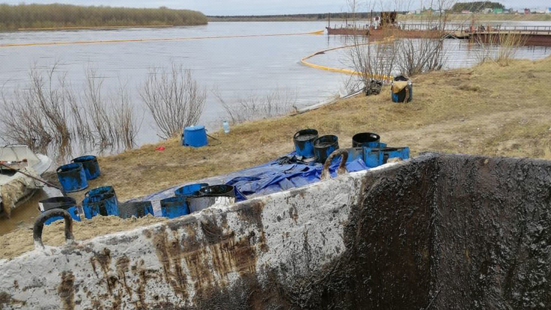 La república rusa de Komi vive una catástrofe ecológica tras un derrame de petróleo