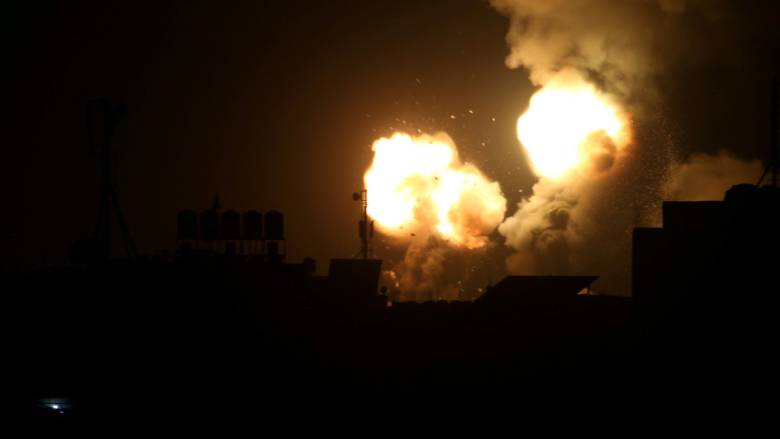 Decenas de aviones de Israel han atacado cerca de 65 objetivos en la Franja de Gaza esta noche