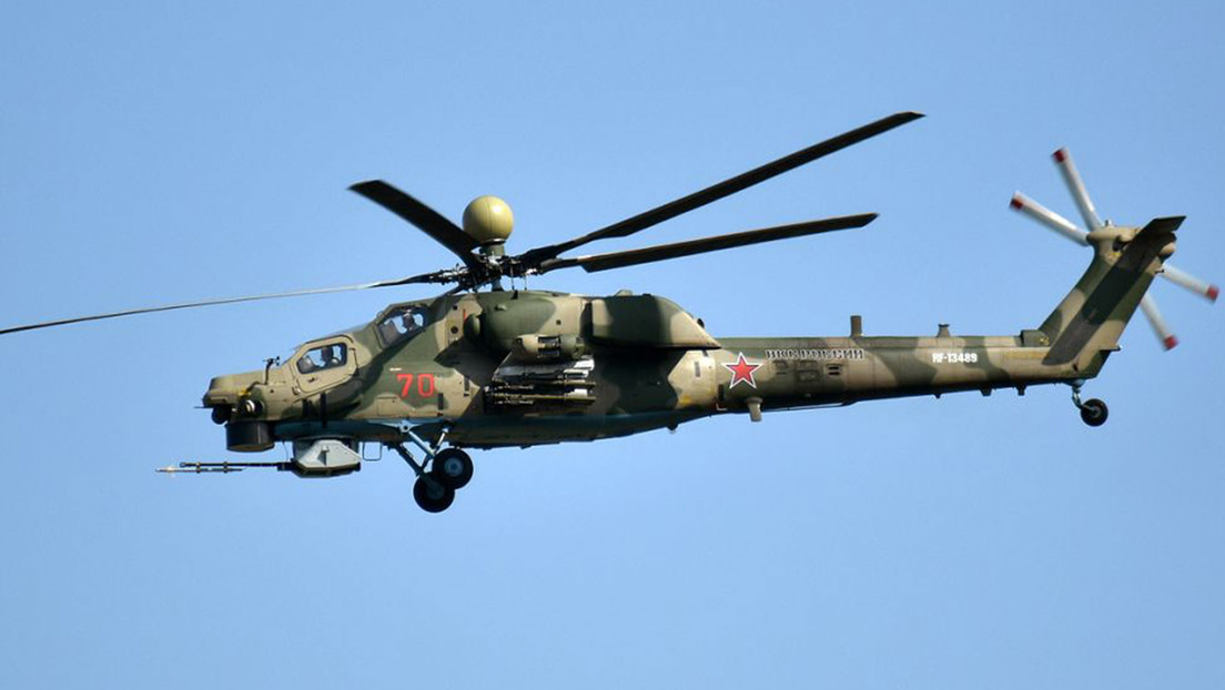 El avanzado helicóptero de ataque ruso Mil Mi-28NM podrá controlar un enjambre de drones