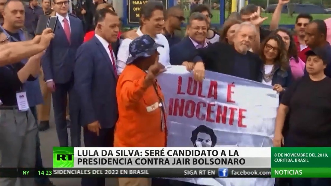 Lula da Silva confirma su voluntad de ser candidato a la Presidencia de Brasil
