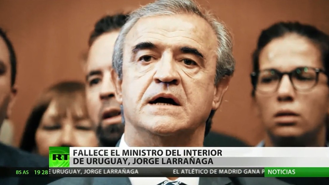 Fallece el ministro del Interior de Uruguay, Jorge Larrañaga