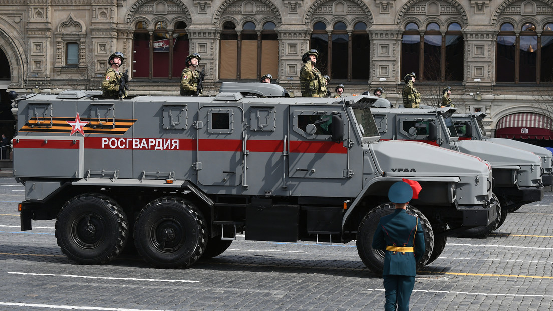 La Guardia Nacional rusa se arma con una nueva pistola Lébedev MPL