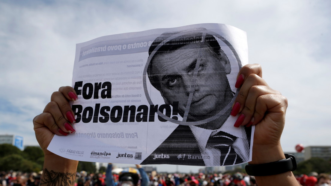 Multitudinarias manifestaciones en Brasil piden la destitución de Bolsonaro por el manejo de la pandemia