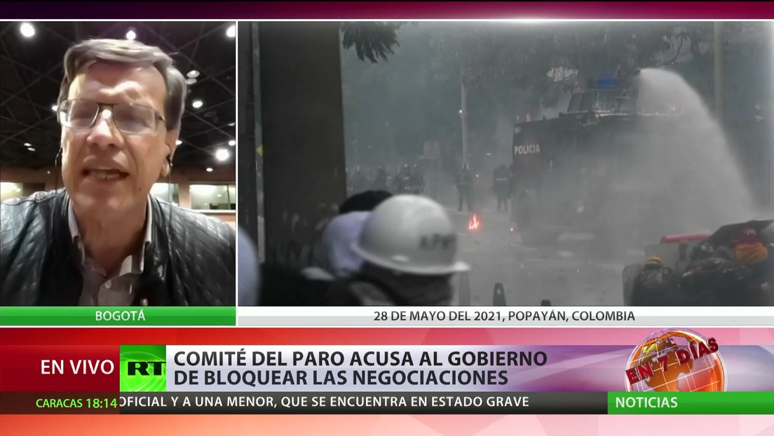 Comité del Paro acusa al Gobierno de Colombia de bloquear las negociaciones