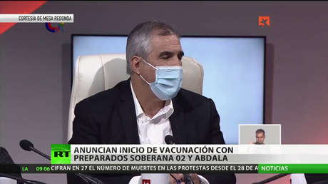 Cuba anuncia el inicio de la vacunación con los preparados Soberana 02 y Abdala