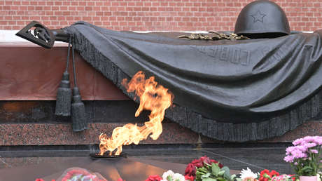 Minuto de silencio en homenaje a los caídos en la Gran Guerra Patria