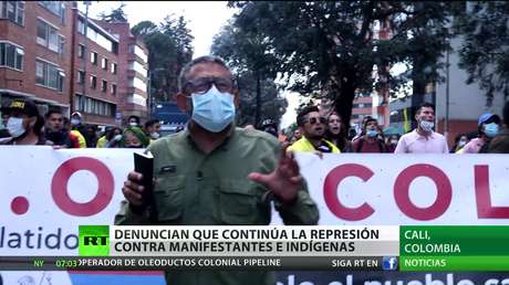 Denuncian que una "turba de gente escoltada por la Policía" disparó contra indígenas y dejó 10 heridos en Colombia