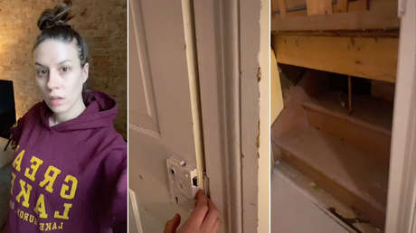 Una mujer se hace viral en TikTok tras encontrar un "pasadizo secreto" en una casa de 148 años de antigüedad