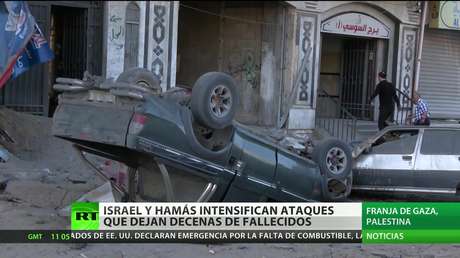 Ola de violencia entre Israel y Hamás deja más de medio centenar de muertos