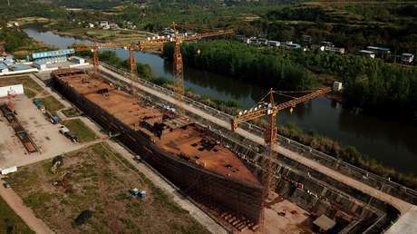 FOTOS, VIDEO: El Titanic 'renace' en China con un réplica exacta