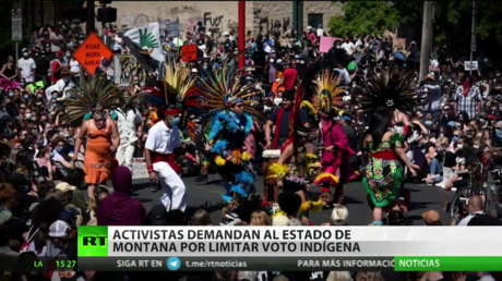 Activistas de EE.UU. demandan al estado de Montana por limitar el voto indígena