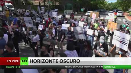 Protestas en EE.UU. en apoyo a Palestina y contra la postura de Biden