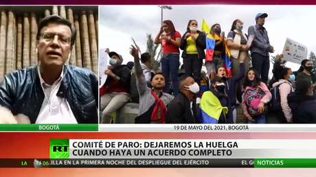 Comité del Paro en Colombia: "Si llegamos a un acuerdo completo levantamos la huelga"