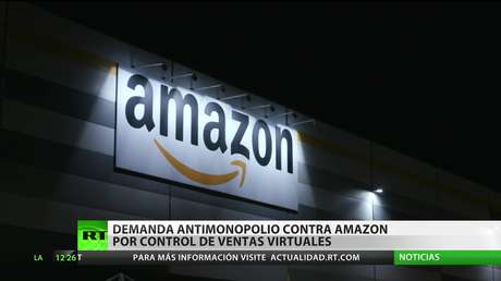 Presentan una demanda antimonopolio contra Amazon por control de ventas virtuales