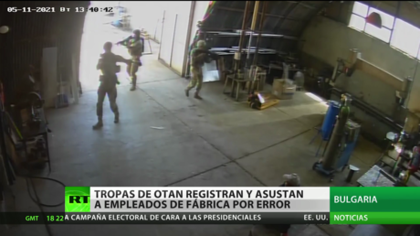 Tropas de la OTAN registraron por error una fábrica en Bulgaria y asustaron a los empleados