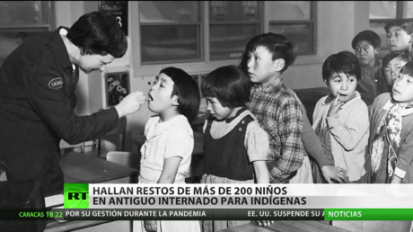 Hallan los restos de más de 200 niños en un antiguo internado para indígenas en Canadá