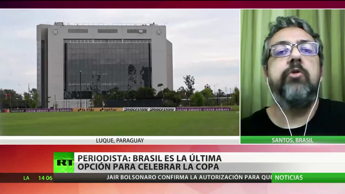 Periodista brasileño considera que "Brasil fue la única solución" para organizar la Copa América