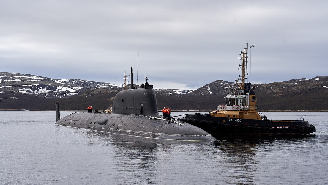 VIDEO: Un submarino nuclear del proyecto más caro de Rusia llega a su base en el Extremo Norte