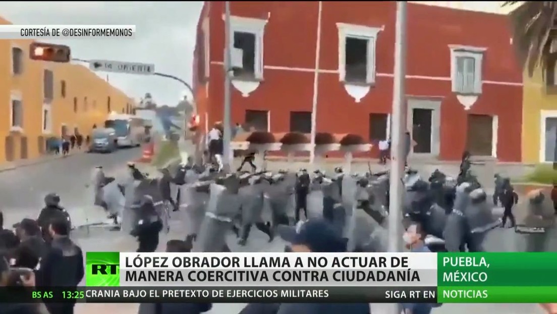 López Obrador llama a las autoridades a no actuar de manera coercitiva contra la ciudadanía