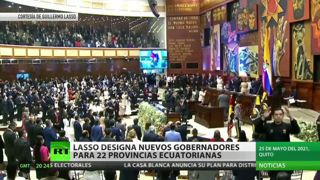 Guillermo Lasso designa nuevos gobernadores para 22 provincias ecuatorianas