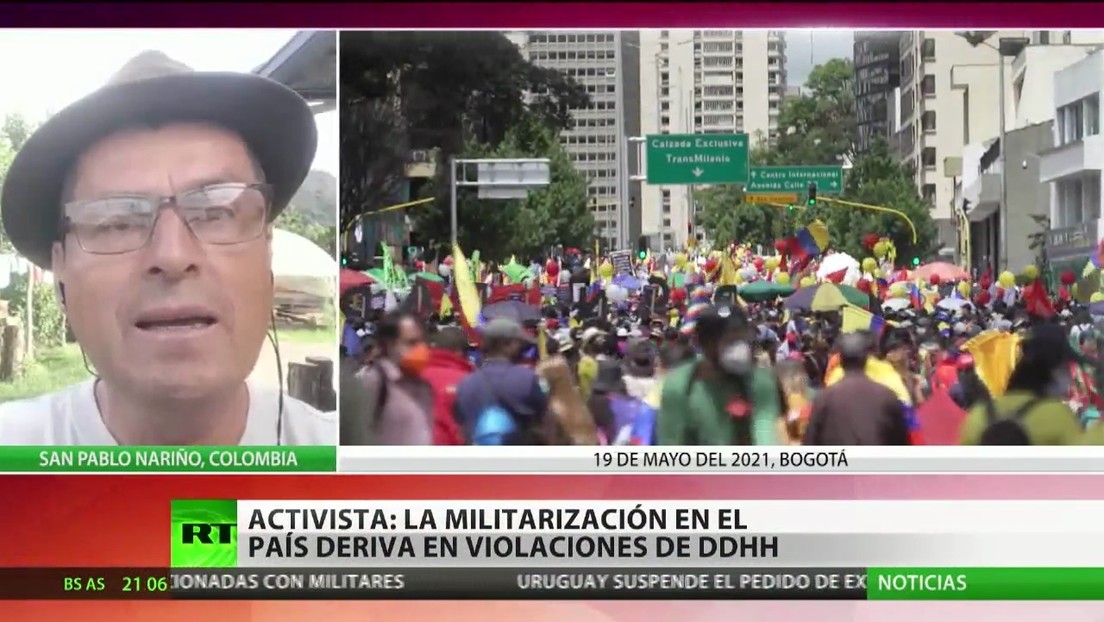 Activistas colombianos convocan nueva protesta en medio del diálogo con el Ejecutivo