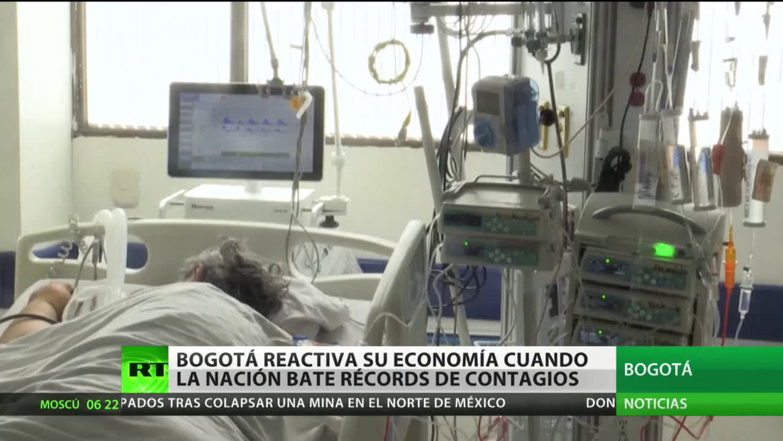 Bogotá reactiva su economía mientras la nación bate récord de contagios con covid-19