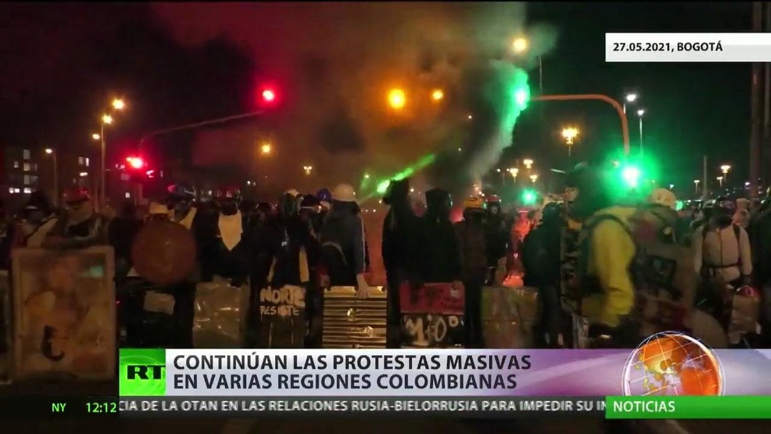 Colombia vive una tensa semana de masivas protestas
