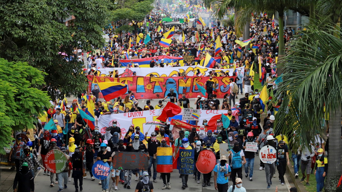 El Comité Nacional del Paro de Colombia suspende unilateralmente los diálogos con las autoridades