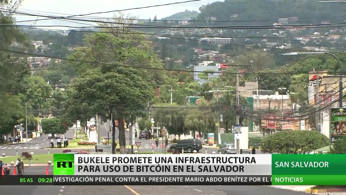 Bukele promete una infraestructura para el uso del bitcóin en El Salvador