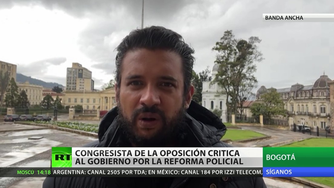 Colombia: Un congresista de la oposición critica al Gobierno por la reforma policial