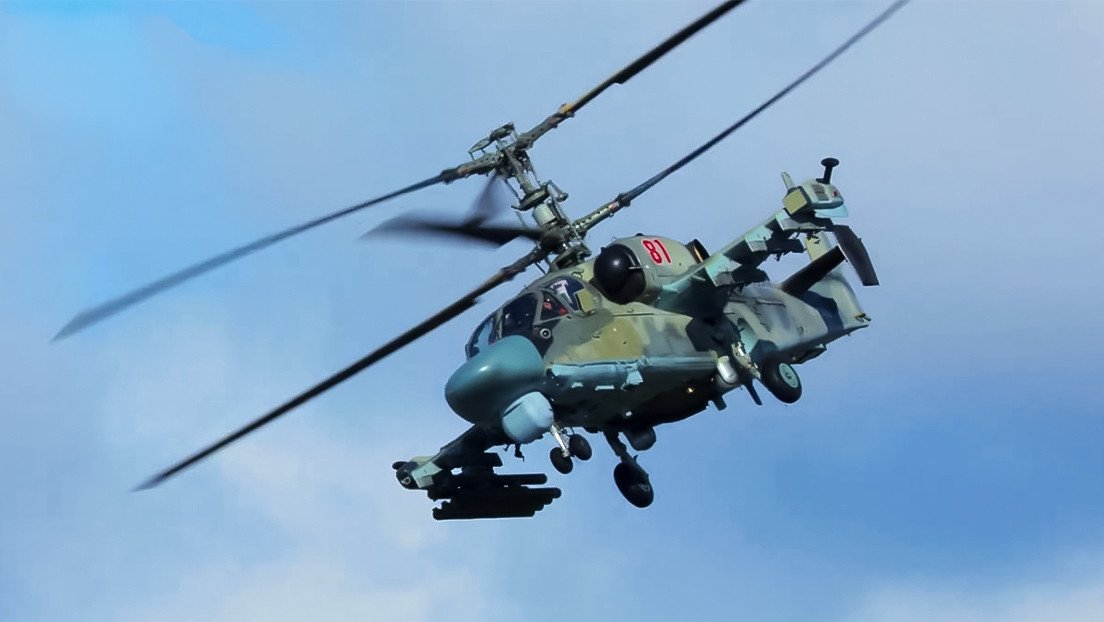 El helicóptero de ataque ruso Ka-52M recibe un nuevo kit de armas guiadas