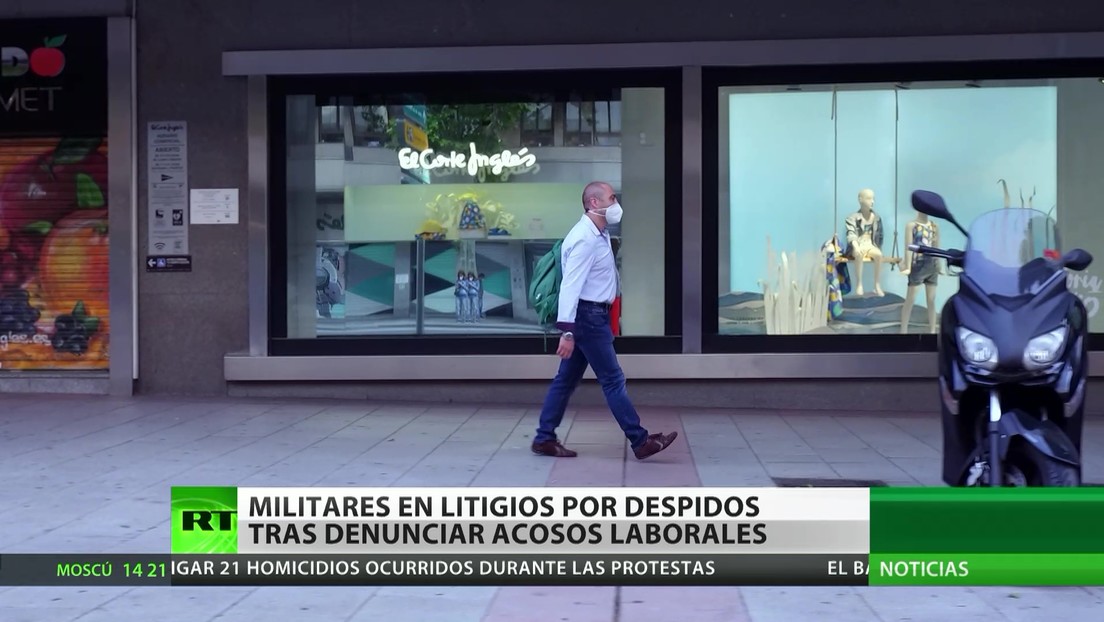 España: Militares en litigios por despidos tras denunciar acosos laborales