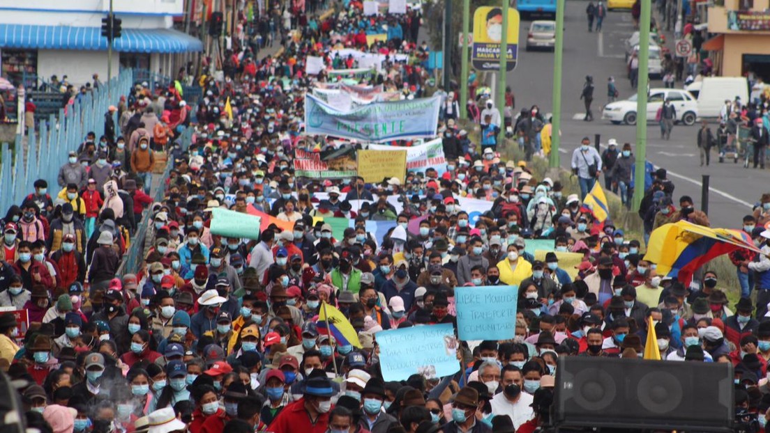 Indígenas y campesinos vuelven a las calles en Ecuador contra el alza de los combustibles y el empobrecimiento de los sectores más excluidos