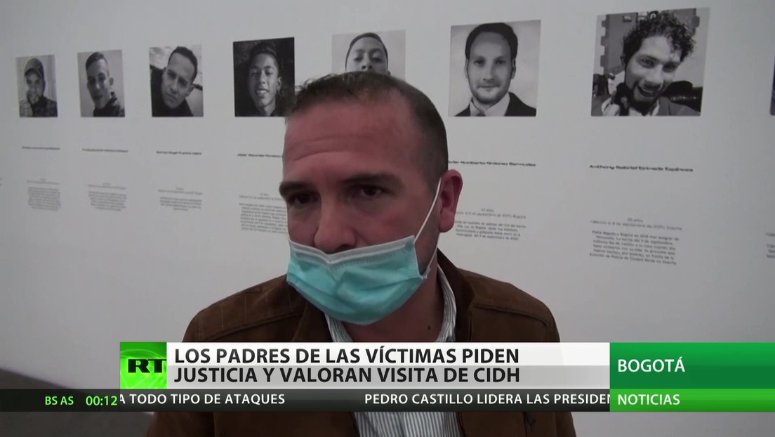 Colombia: Los padres de las víctimas durante las protestas piden justicia y valoran la visita de la CIDH