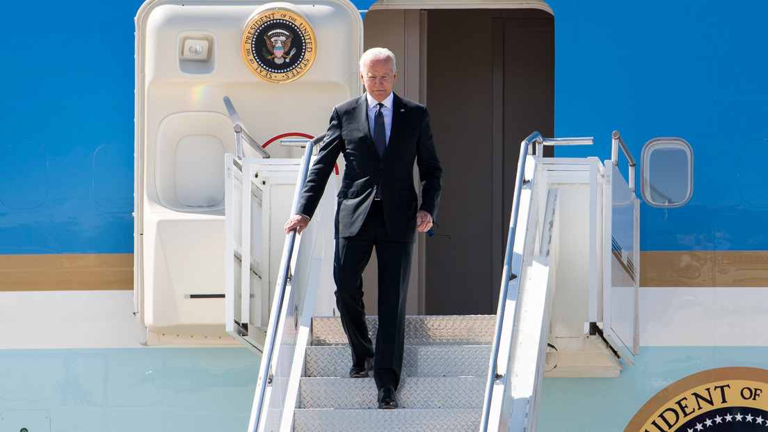 VIDEO: Biden llega a Ginebra, en vísperas de la cumbre con Putin