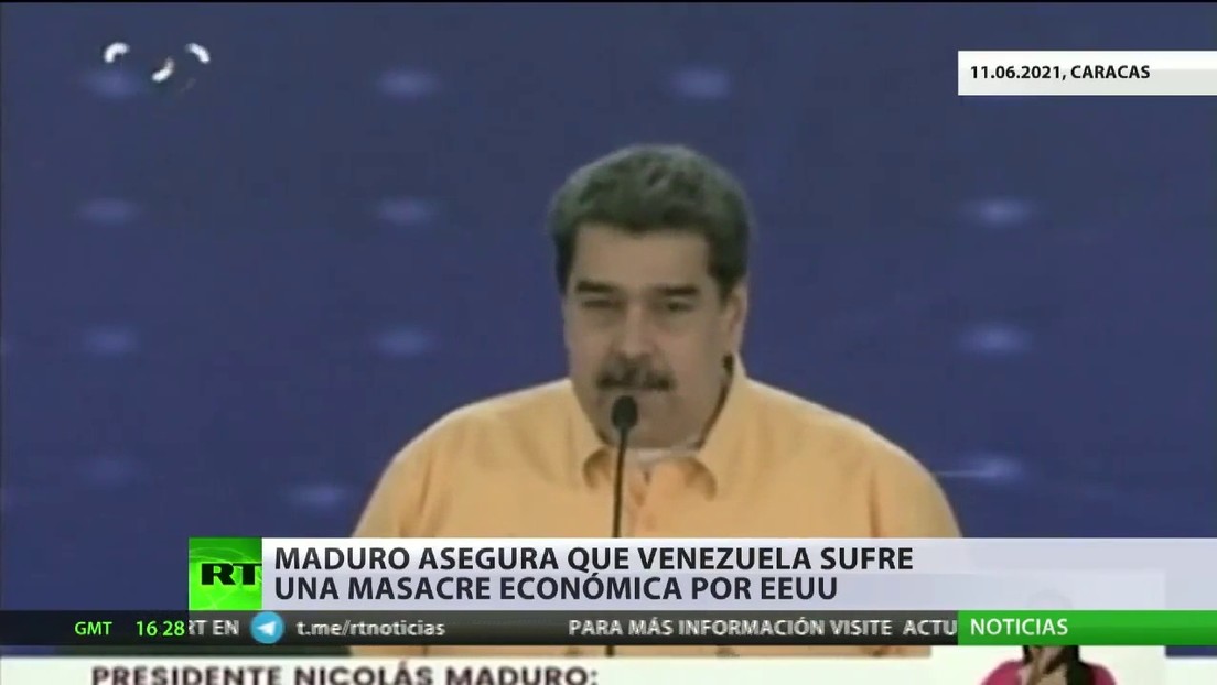 Maduro asegura que Venezuela sufre una masare económica por parte de EE.UU.