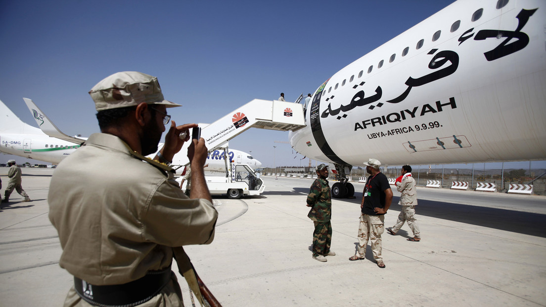 Vuelve a Libia el avión presidencial de Muammar Gaddafi 10 años después