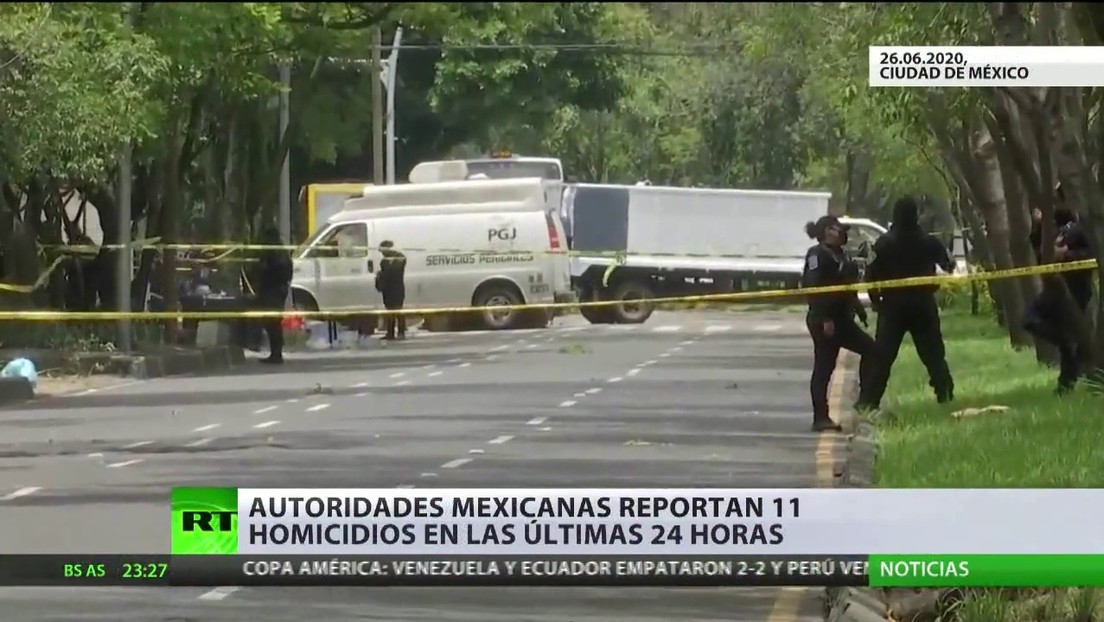 Autoridades mexicanas reportan 11 homicidios en las últimas 24 horas