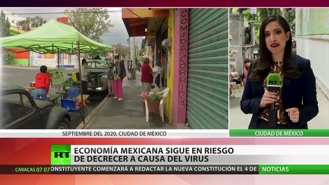 La economía mexicana sigue en riesgo de decrecer a causa de coronavirus