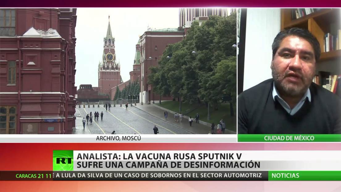 Analista: La vacuna rusa Sputnik V sufre una campaña de desinformación