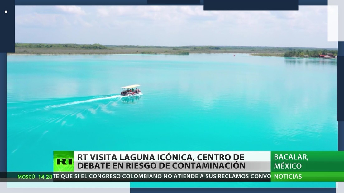 RT visita la famosa laguna de los siete colores en México, amenazada por la contaminación