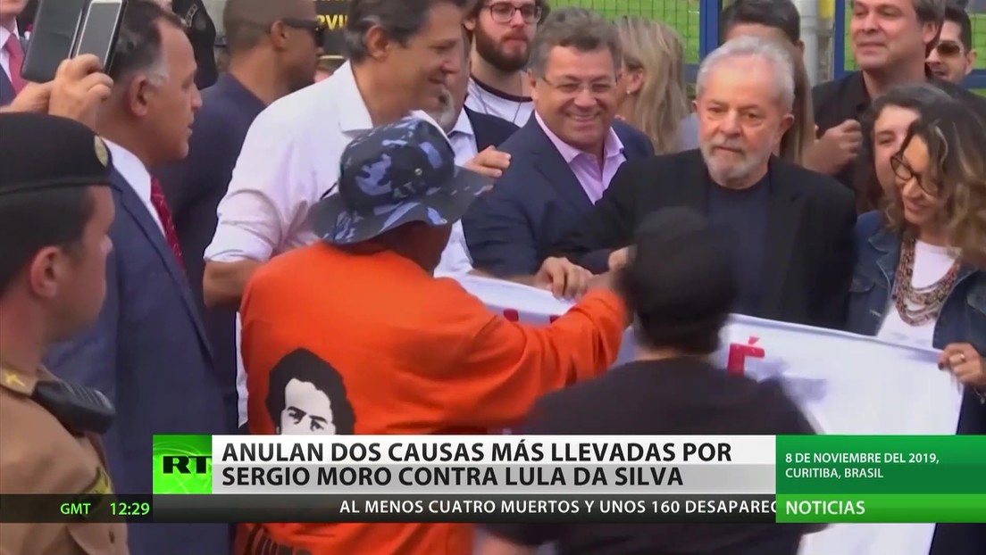 Brasil: Anulan otras dos causas contra Lula da Silva llevadas por el exjuez Sergio Moro