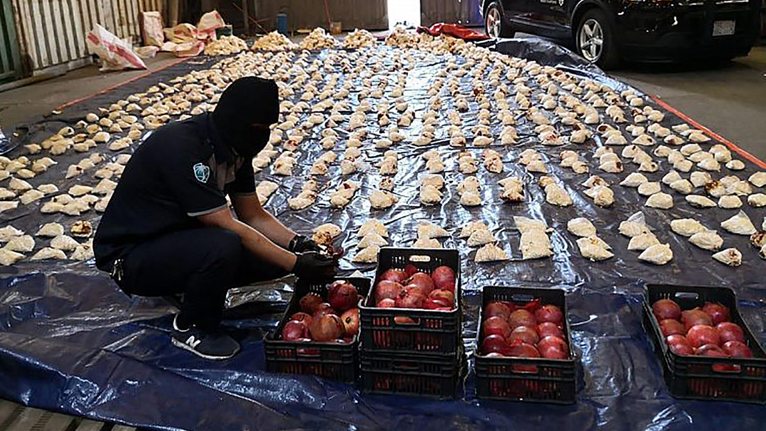 Arabia Saudita detiene un intento de contrabando de 4,5 millones de pastillas de anfetamina dentro de cajas de naranjas