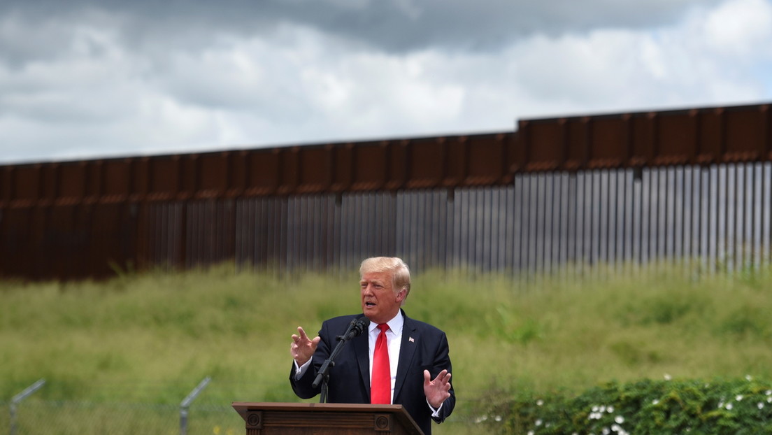 Trump carga contra Biden por "destruir" EE.UU. y dice que cuando este canceló el muro fronterizo, quedaban pocos meses para que "fuera pintado"