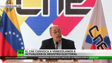 El Consejo Nacional Electoral convoca a los venezolanos a actualizar su registro electoral