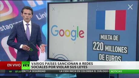 Varios países sancionan a las redes sociales por infringir sus leyes
